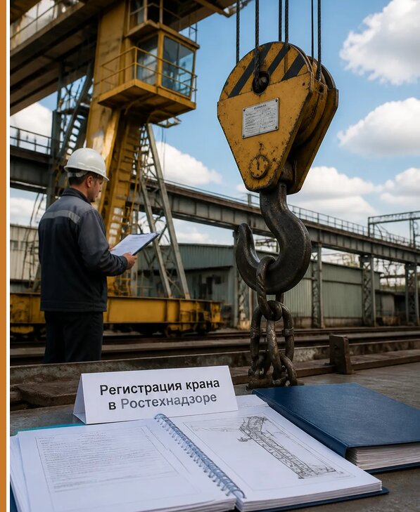 Регистрация крана в Ростехнадзоре в Гукове от 15399 р. | Авеста ОТиПБ